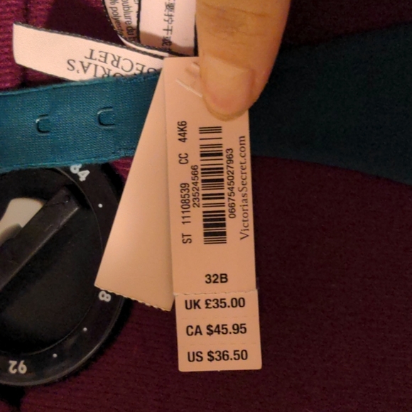 VS emerald bra - Picture 3 of 3